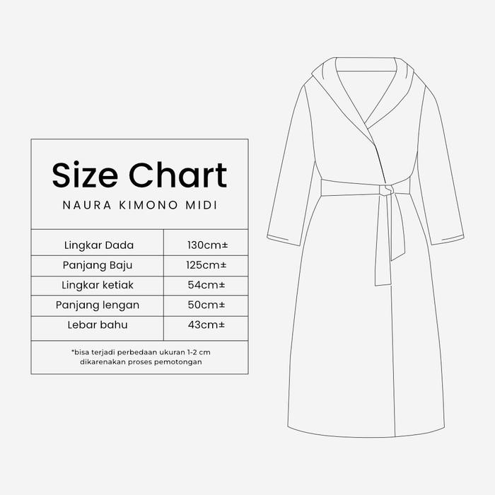 Dyd Naura Kimono Midi Daster Busui & Lahiran Friendly Bahan Rayon Size Jumbo Dress Ibu Hamil Lengan