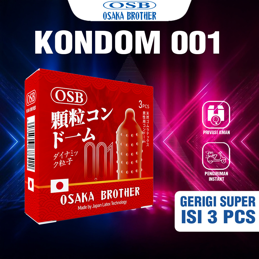 Kondom 001 Gerigi Premium - Original Sekali Pakai