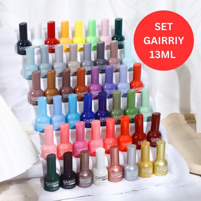 Jual - Set Kutek UV Gel Gairriy 13ml Isi 48Pcs Murah