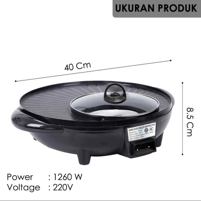 megj- Alat Pemanggang Daging Listrik Rebus Dan Panggang