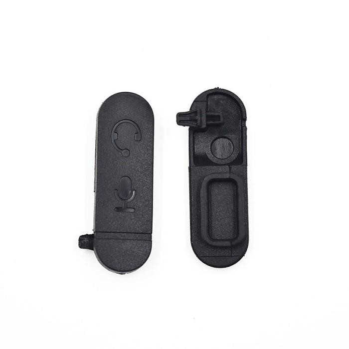 TUTUP MIC XIR P3688 HT MOTOROLA DUST COVER AUDIO JACK KARET SPEAKER