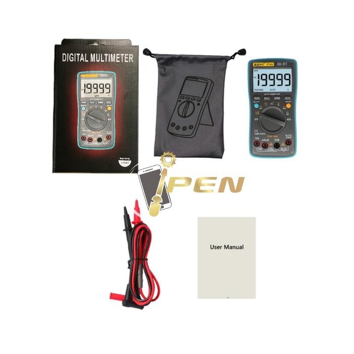MULTITESTER DIGITAL ZOYI ZT303 ORIGINAL