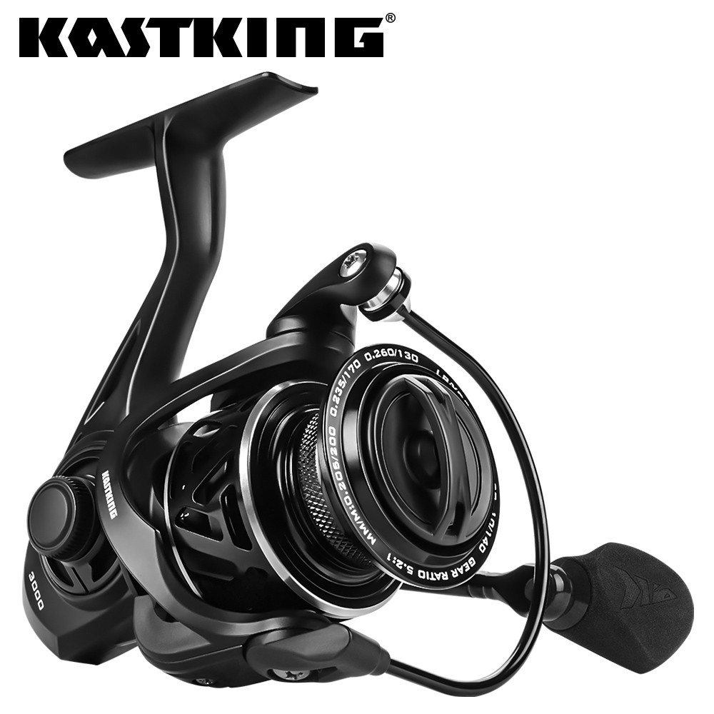 Kastking Zephyr Light Weight Spinning Fishing Reel 7+1Ball Bearings 10 Kg Drag Carbon Fiber Drag For
