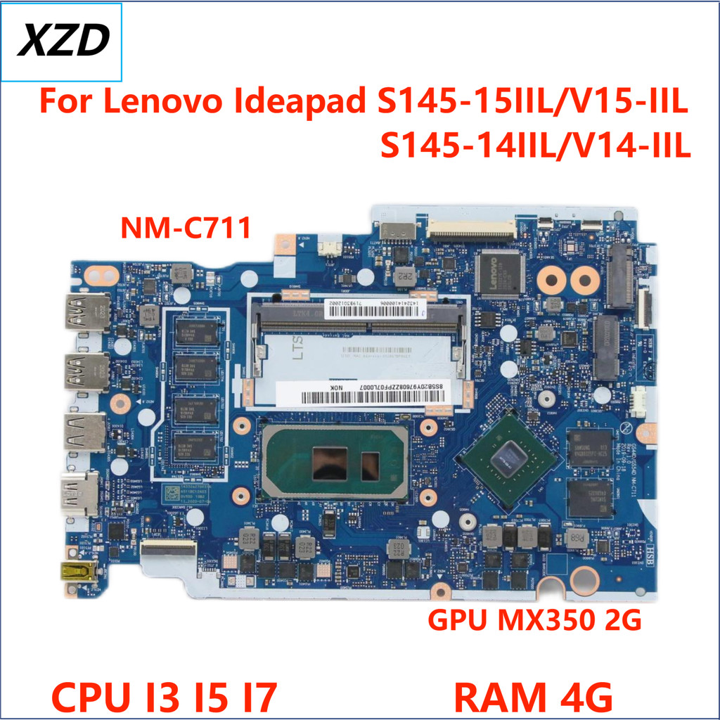 Casing Laptop GS44D/GS54D NM-C711 Mainboard For Lenovo IdeaPad S145-14IIL S145-15IIL V14-IIL V15-IIL