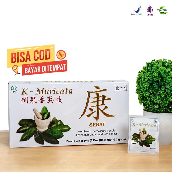 q2nz- Paket Herbal Kista Miom Curmazo & K-Muricata Original Bpom