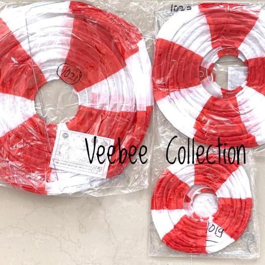 Lampion Bendera Bulat 20Cm. Lampion Agustusan. Dekorasi Agustusan. Terlaris