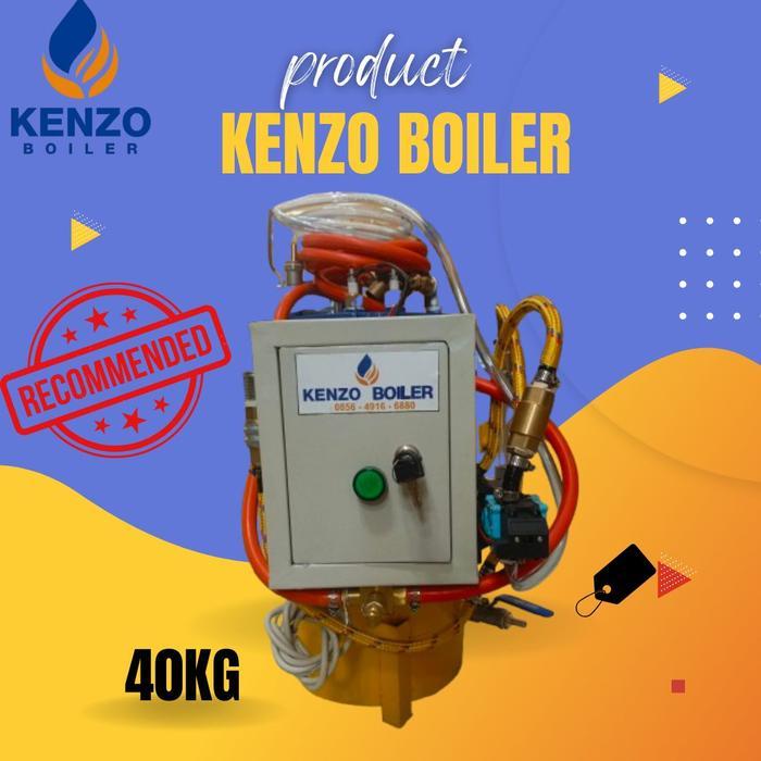KENZO BOILER Full-Otomatis 40 kg - Kapasitas max 3 kepala setrika