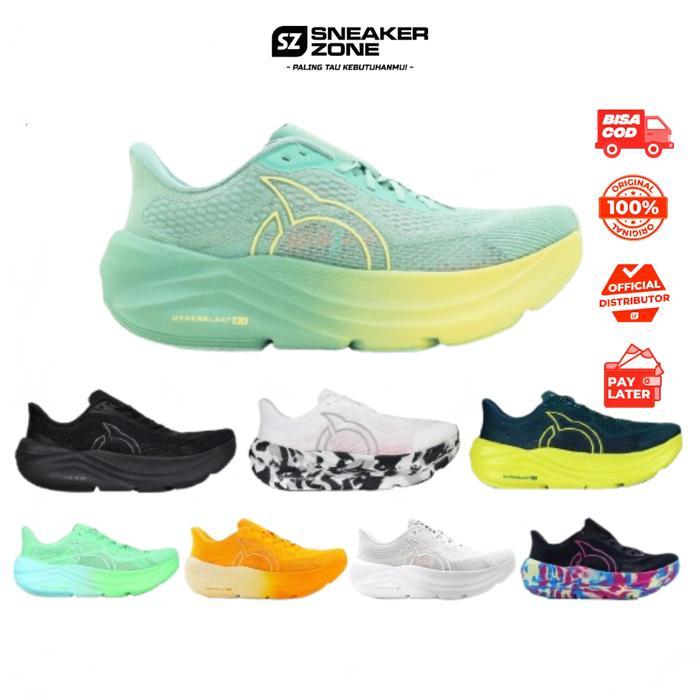 SEPATU RUNNING ORTUSEIGHT HYPERBLAST 2.1 - HYPERBLAST SHADOW - ORTUSEIGHT - SEPATU LARI -ORIGINAL -