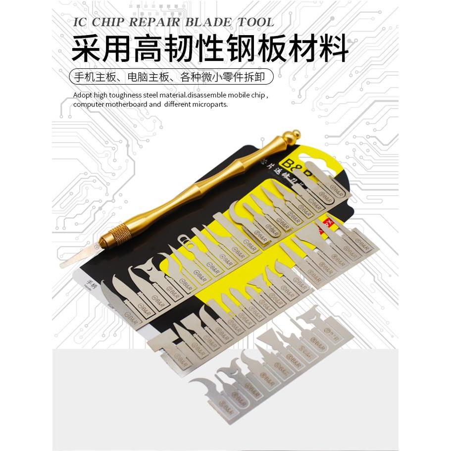 NEW B&R X4301 43 IN 1 PISAU IC / PISAU BEDAH ORIGINAL