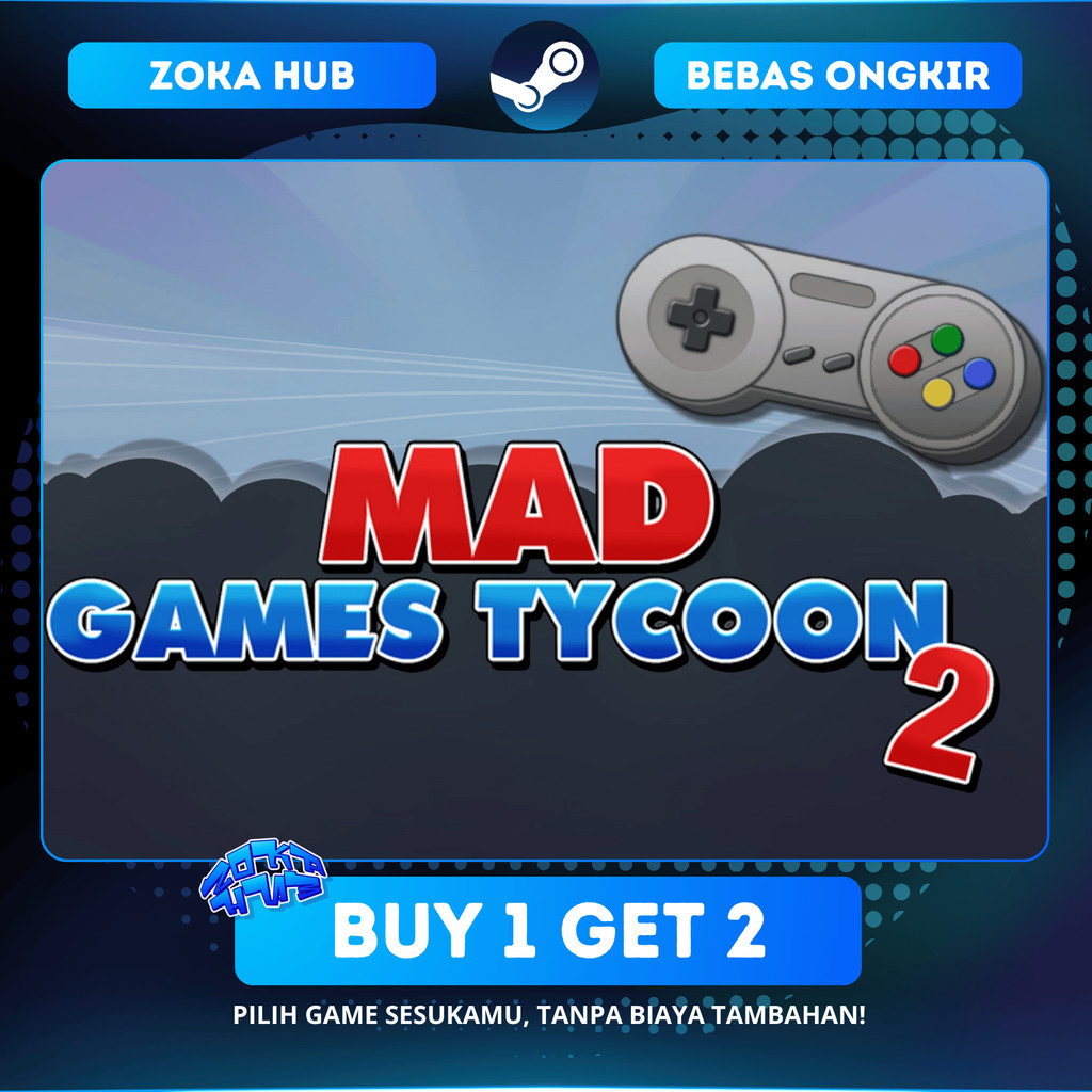 Mad Games Tycoon 2 Steam Sharing | Offline | Lifetime