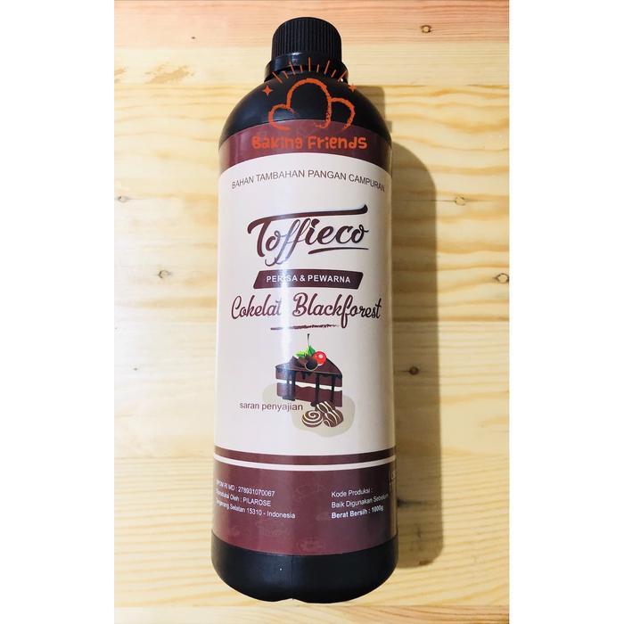 Toffieco Pasta Chocolate Blackforest / Perisa Cokelat Blackforest 1Kg