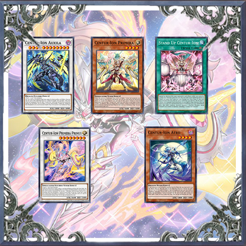 70PCS Centur-Ion Yugioh Card Game Deck Easy Play Not Original Master Duel DIY Deck MD Centur-Ion