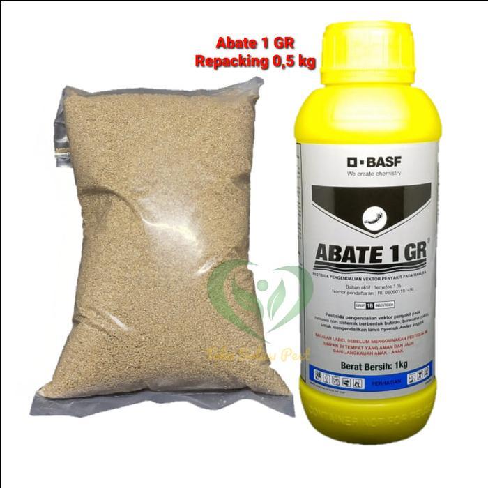 Abate 1 Gr Pembasmi Jentik Nyamuk Isi 500 Gram Larvasida Dbd Malaria Terbaru !!!