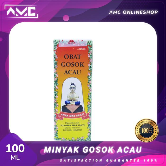 Minyak gosok Acau minyak urut Acau arak gosok Acau 100ml