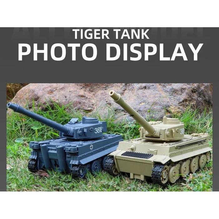 Diecast Mainan Tank Panser Jerman 3818 Alloy Metal Toys Kids