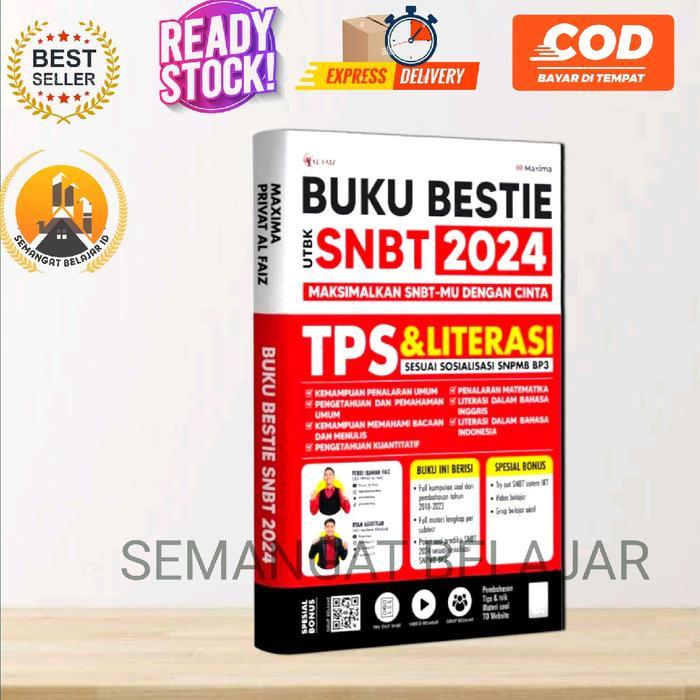 Paket Lengkap Buku Bestie UTBK SNBT 2024 TPS dan Literasi