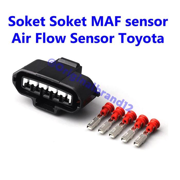 Soket MAF sensor Air Flow Sensor Toyota