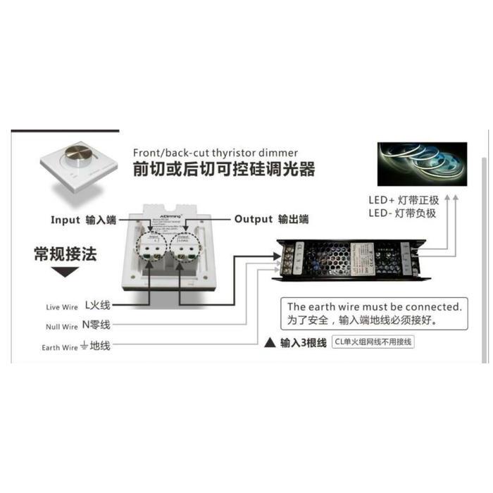Travo Dimmable Dimmer 100Watt Dc 12V Ballast Dimmer Led Strip 100W 12V