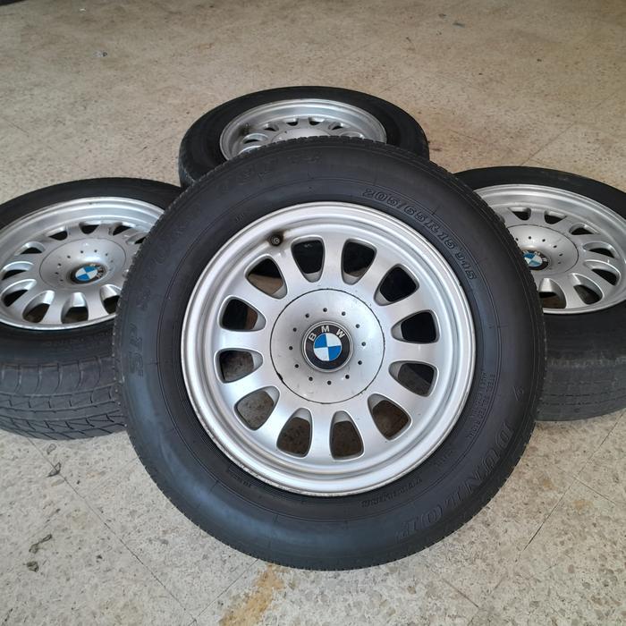velg mobil bekas bmw ring 15 + ban