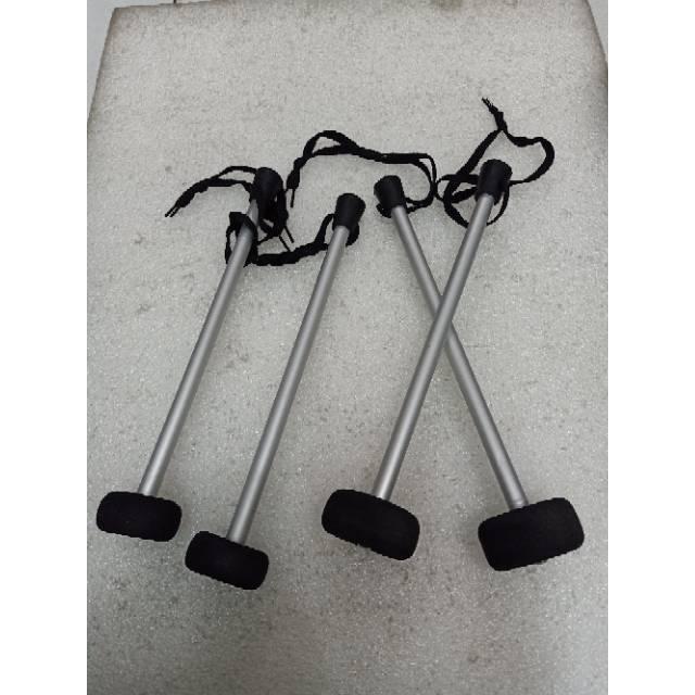 Stik Bass Stik Hadroh Stik Tenor Stik Bass Aluminium Spons Padat