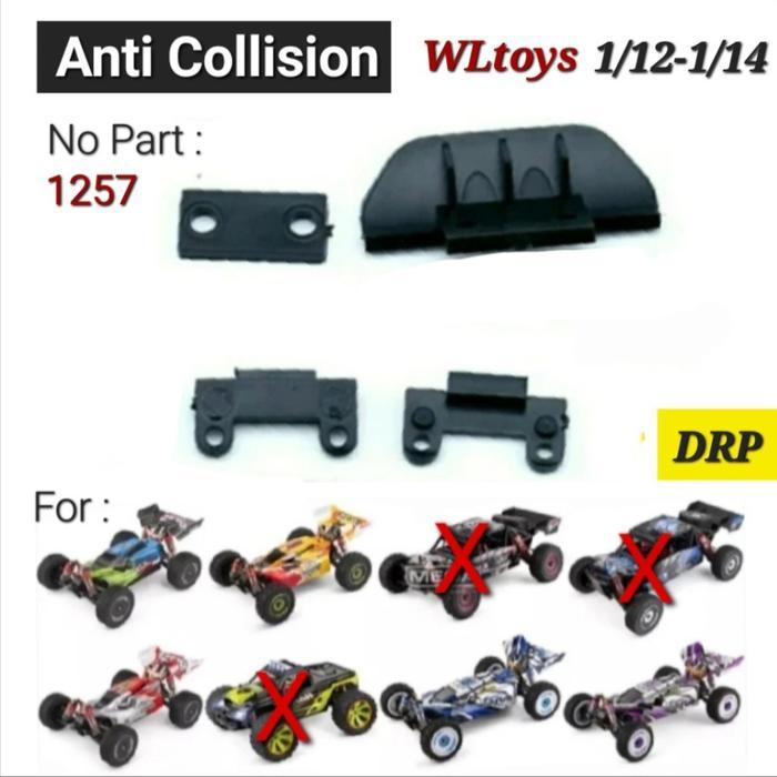 Anti Collision Bemper WL 144001 124019 124018 Original Wltoys RC Part