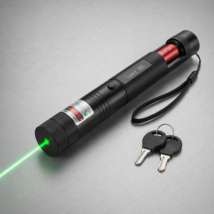 Laser Pointer 303 Laser Hijau Laser Pointer Jarak Jauh Green Laser Pointer Type 303 Baterai Cas
