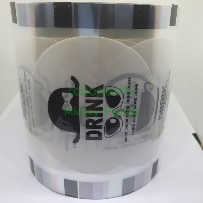 Lid Cup Sealer Motif Drink / Sealer Cup Motif isi -+ 1000 Cup