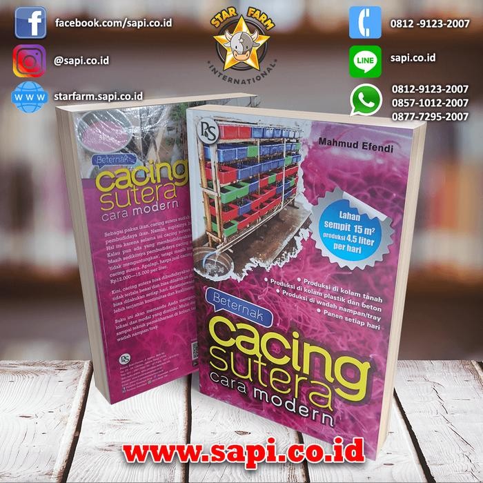 

Beternak Cacing Sutra Cara Modern - Star Farm