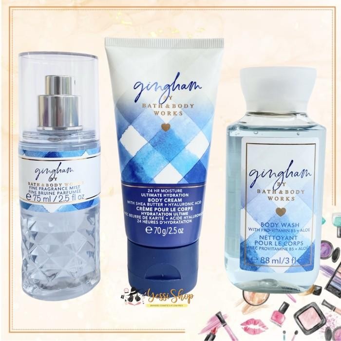 Bath & Body Works Gingham Mini Gift Box Set