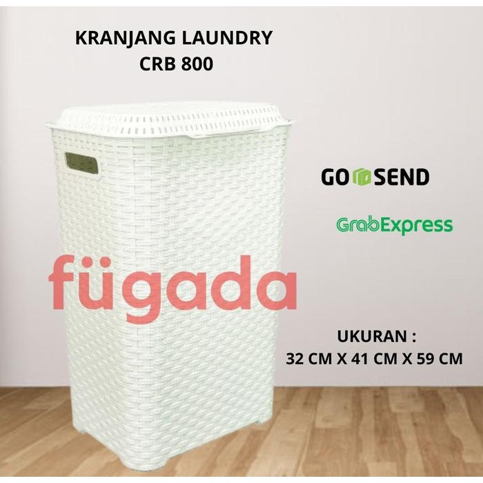 CLUB LAUNDRY BASKET RATTAN ( CRB 800 )