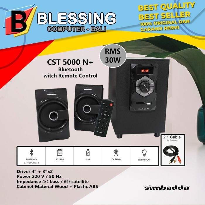 Speaker SIMBADDA CST 5000N PLUS BLUETOOTH / SIMBADDA CST 5000N+