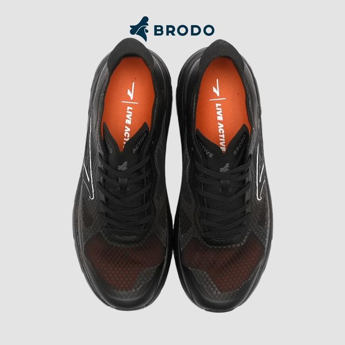 BRODO - Running Shoes Active Krakatau Full Black