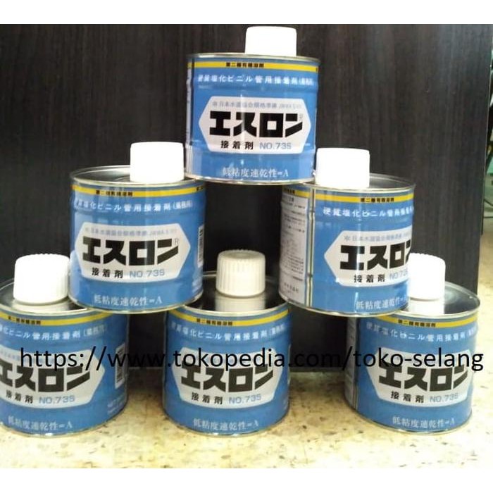 

LEM PIPA PVC SEKISUI 500GRAM LEM AIBON JEPANG BENING 500 GR SERBAGUNA