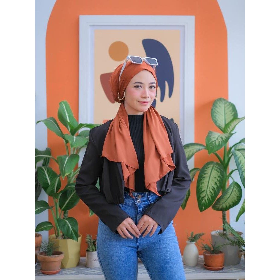 LOWKEY LUX SERIES TURBAN TURBAN DEWASA BY WINONAMODEST TURBAN MEWAH TURBAN PESTA SILK