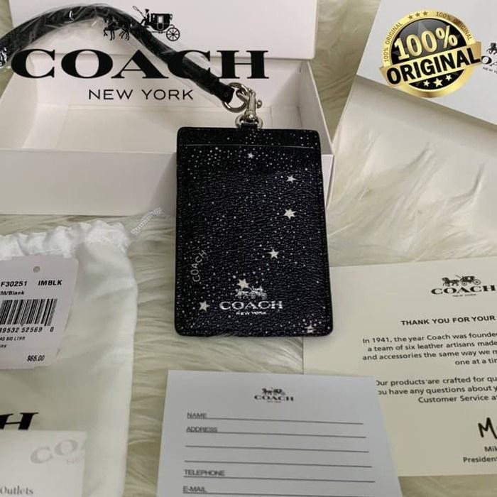 

CH 30251 ID LANYARD Black New Star Night Ori