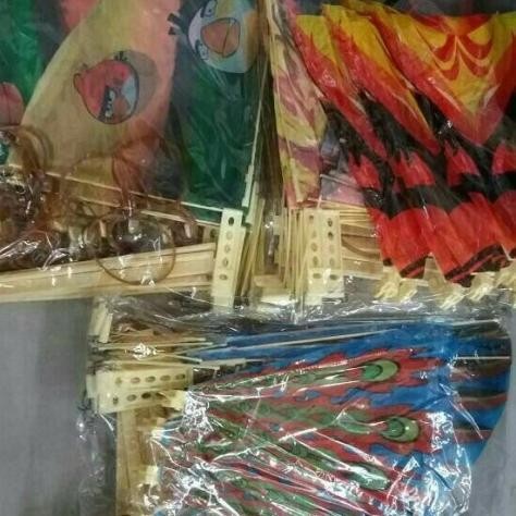 Layangan Burung Rakit Terbang Sayap Mengepak Tenaga Karet Mainan Anak