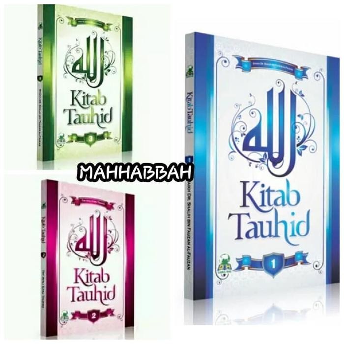 

ORIGINAL Kitab Tauhid Jilid 123 Lengkap READY STOCK
