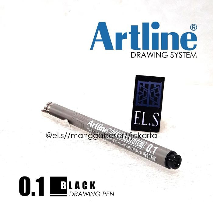 

Bisa E-Katalog! Artline Drawing System 01 Black ( Drawing Pen )
