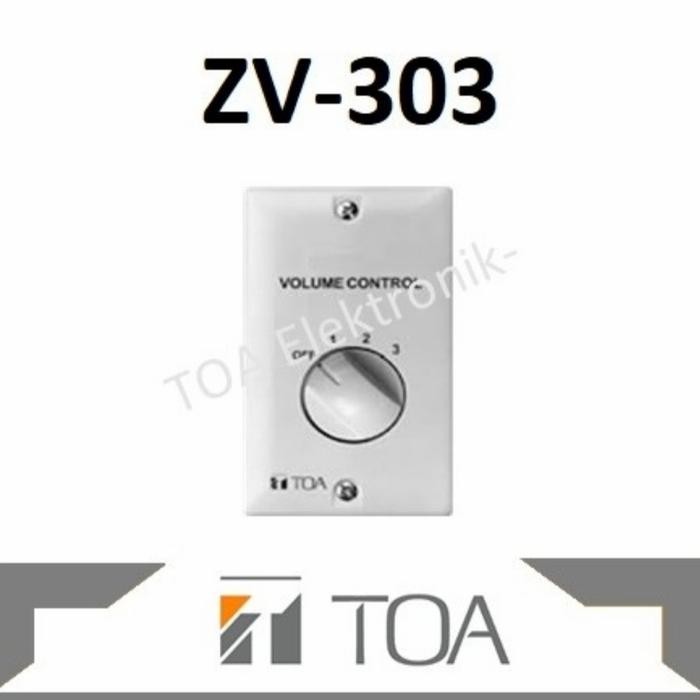 Volume Control Toa Zv303/Volume Control Toa 30 Watt Zv303