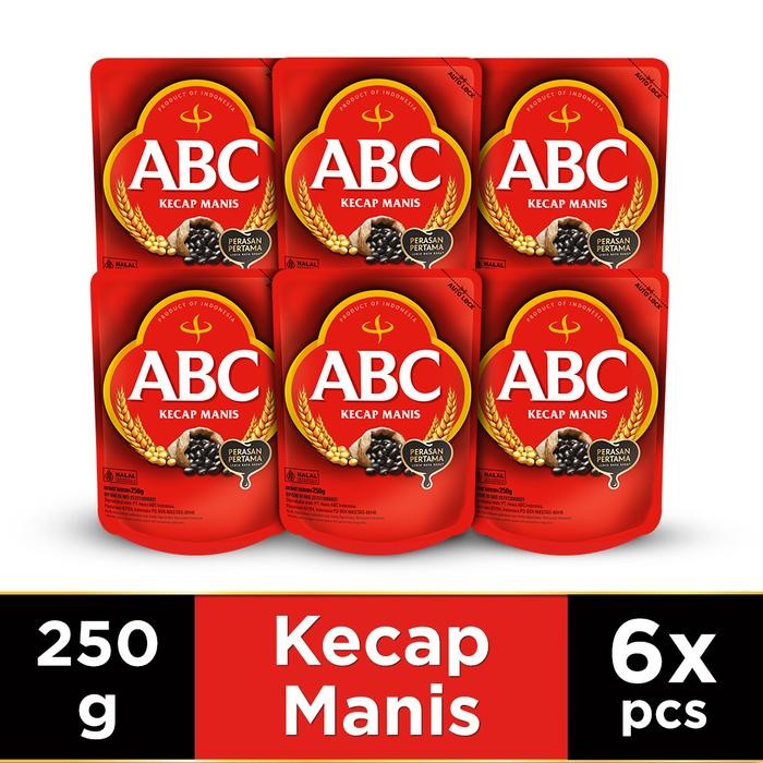 

Pilihan- Abc Kecap Manis 250 Gr - Multi Pack 6 Pcs