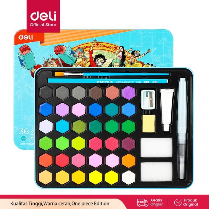 

Pilihan- [ Fs ] Deli Watercolor Painting / Set Cat Air Padat Edisi One Piece Cc16-36