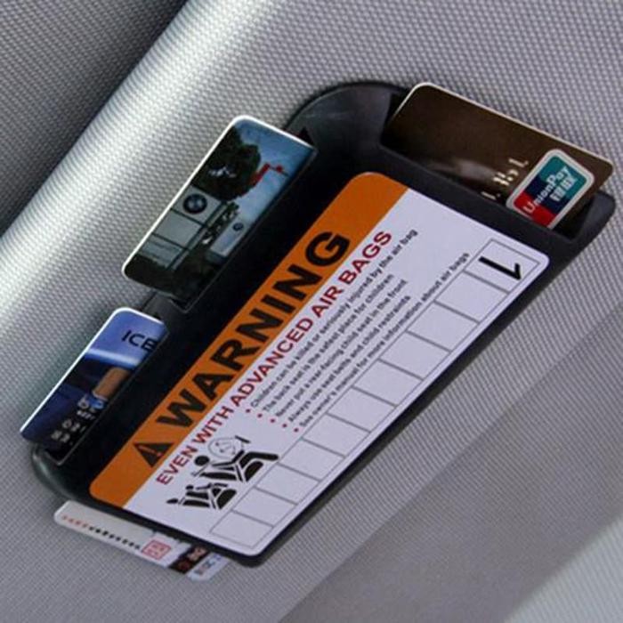 

Car Card Holder - Tempat Kartu Mobil Sun Visor - Car Organizer Omextra