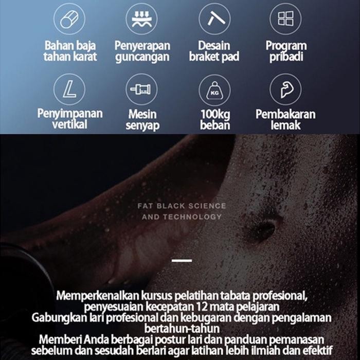 ALAT OLAHRAGA TREADMILL ALAT FITNESS TREADMILL SP-126 ALAT OLAHRAGA LARI TREADMILL ELEKTRIK