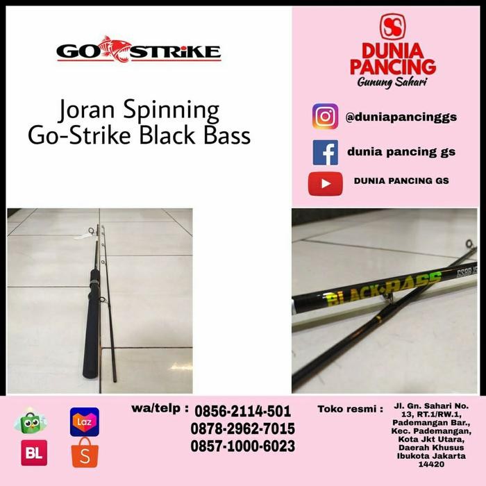 JORAN SPINNING GO-STRIKE BLACK BASS 150 (SALE)
