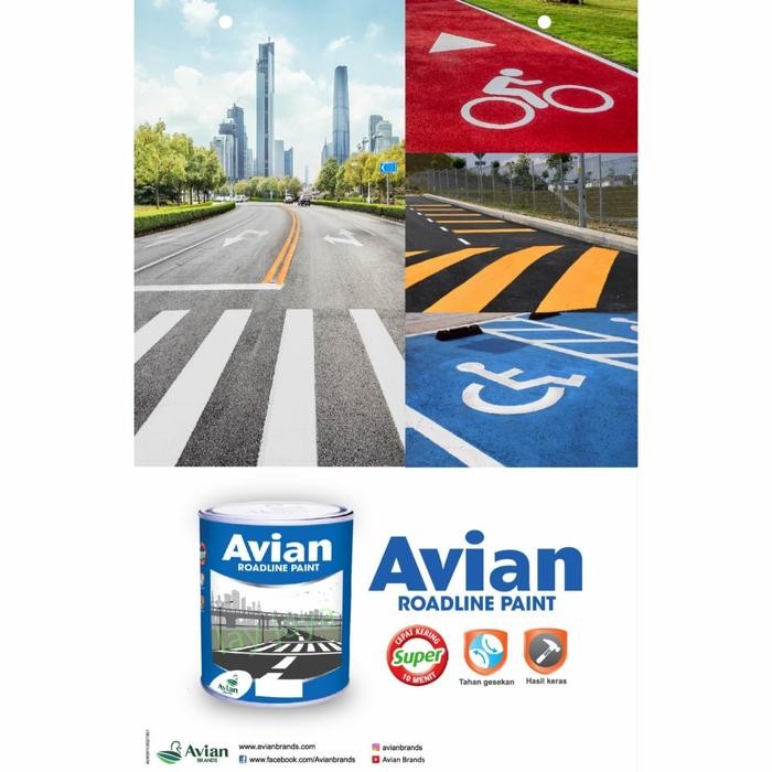 Cat Jalan / Roadline Avian Rt 07 Yellow 5Kg