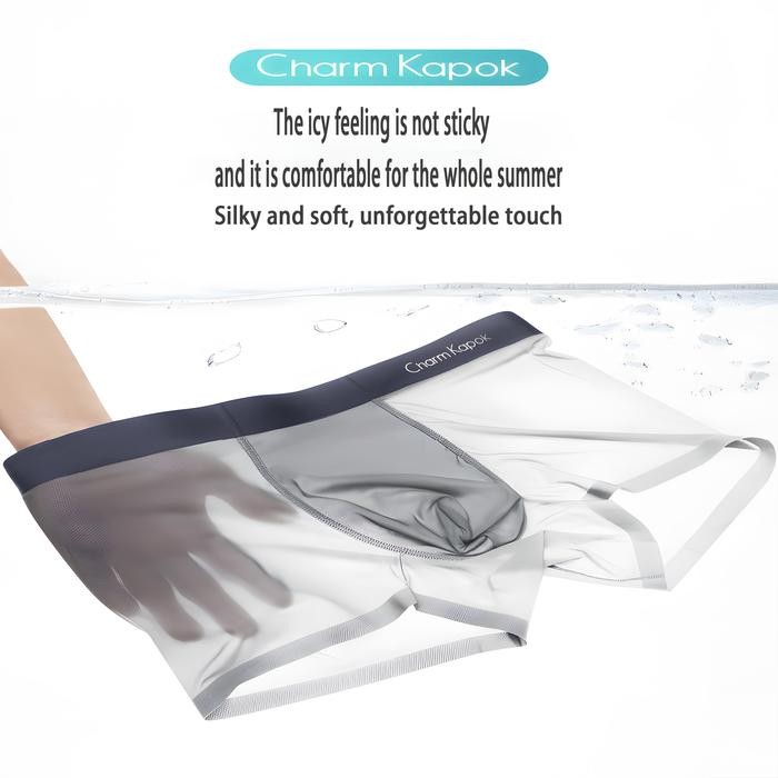 CHARM KAPOK PAKAIAN DALAM PAKAIAN DALAM PRIA CD CELANA BOXER CELANA BOXER SUTRA ES YANG DAPAT