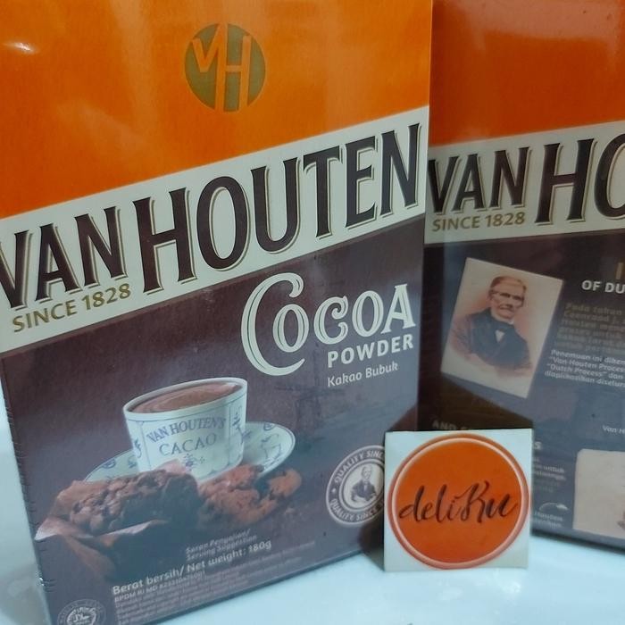 

Pilihan- Van Houten Cocoa Powder 180Gr/ Cokelat Bubuk Van Houten 180Gr