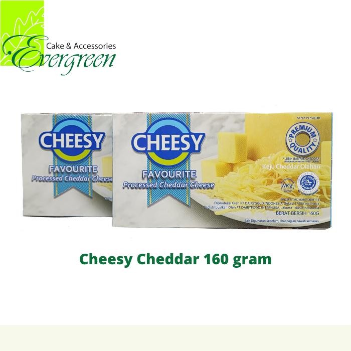 

Pilihan- Keju Cheddar Cheesy Favourite 160G