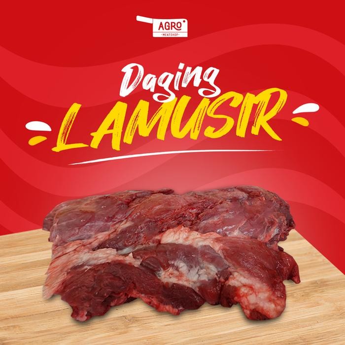 

Pilihan- Daging Lamusir Sapi / Beef Chuck / Daging Segar / Sate - Sop - Tumis