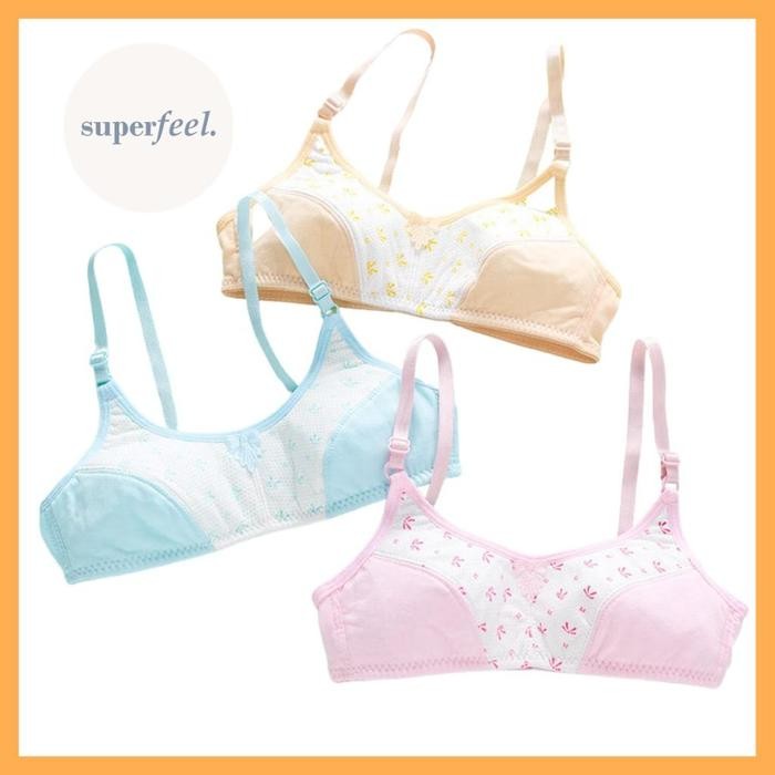 Pilihan- Sfl Bra Bh Anak Kecil Perempuan Miniset Kait Kancing Step 2 Pakaian Dalam Mini Set